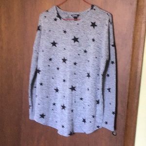 Tunic sweater, long sleeve